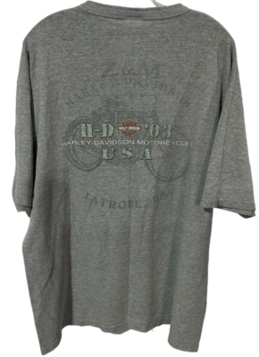 VINTAGE Harley Davidson Men's Shirt Motorcycles 100 Years 2003