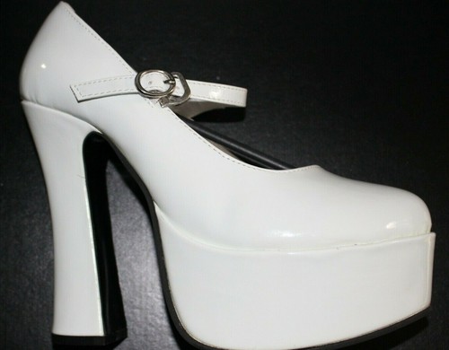 Mary Jane Platform High Heels Shoes 