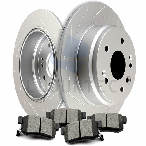 Rear Brake Rotors Ceramic Pads For ACURA TL 1999 2003 ACURA TL Slotted eBay