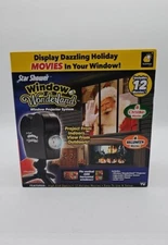 Star Shower Window Wonderland Christmas Halloween Projector System 12 Movies 