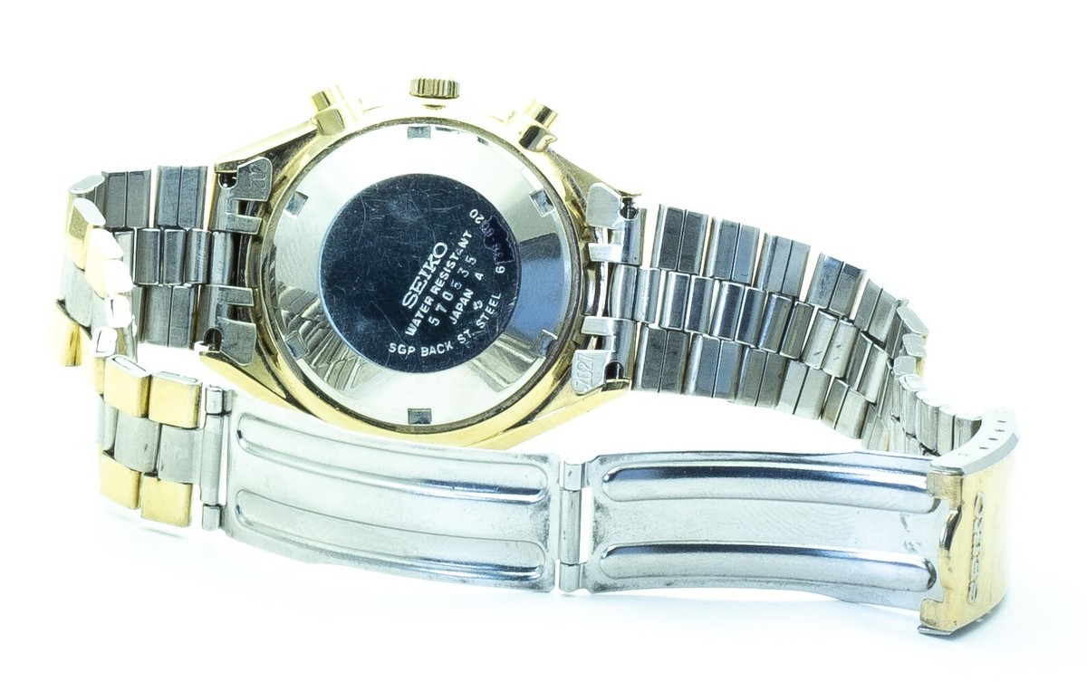 Seiko Panda Silver Men's Watch - 6138-8020 for sale online | eBay