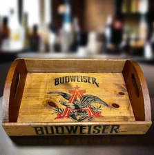 Gideon-Anderson Corp., Anheuser Busch, Budweiser, Wood Serving Tray