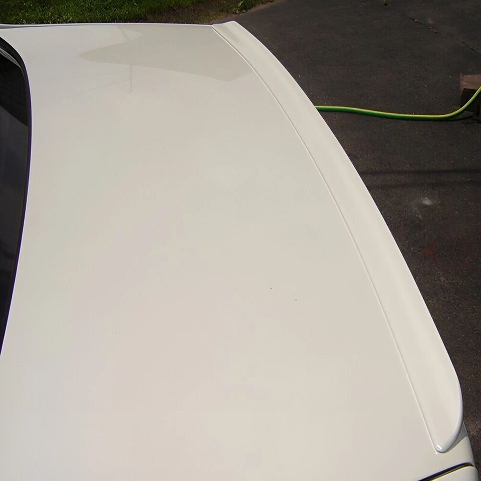 Fyralip Y22 Unpainted Trunk Lip Spoiler For Peugeot 607 99-10 - Image 3 of 4