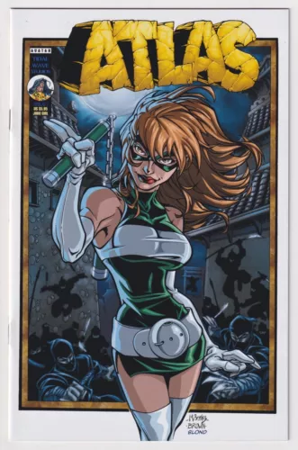 ATLAS #1 | Mark Brooks Judo Girl Variant | Avatar Press | RARE | 2002 | NM