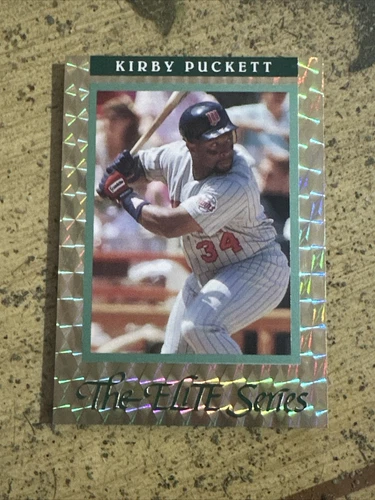 Vtg 1992 Donruss The Elite Series #17 KIRBY PUCKETT 2,641/10,000 MLB HOF NM/M SP
