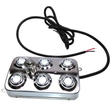 6-head Atomizing Head Landscape Pool Mist Generator Six Hole Spray Shock Plate