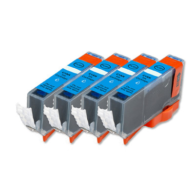 4 PK CYAN Ink Cartridge plus Chip for Canon CLI-226 MG5120 MG5220 MG5320 MX882