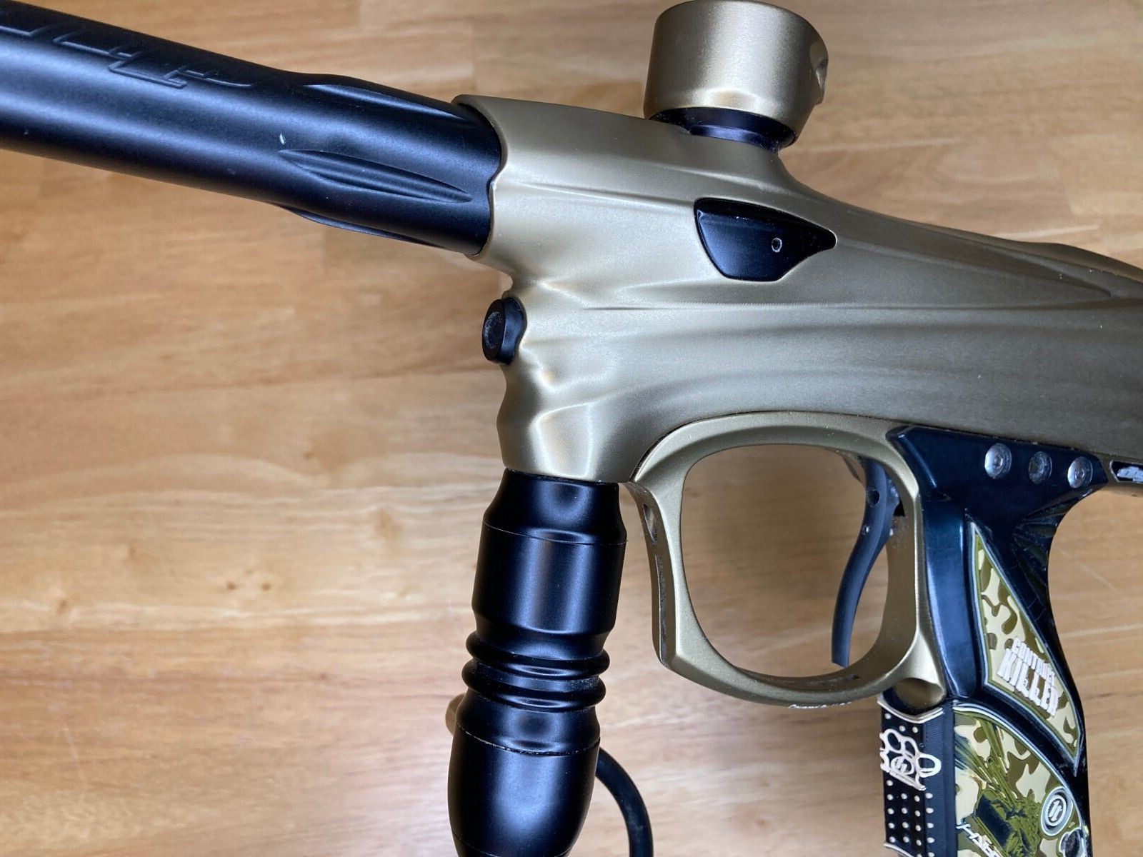 Rare Dye DM7 Gold/Black Paintball Marker Ultralite Hyper2 Electronic Fuse Bolt eBay