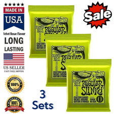3 Sets Ernie Ball 2221 Super Slinky Nickel Wo...