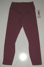 ACTIVE LIFE Womens English Rose Lace Up Exercise Active Capris Pants NWT 2XL