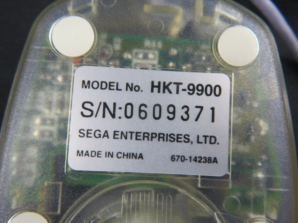 dreamcast DC mouse sega controller pad Japan jp hkt-9900 official boxed manual - Image 4 of 4