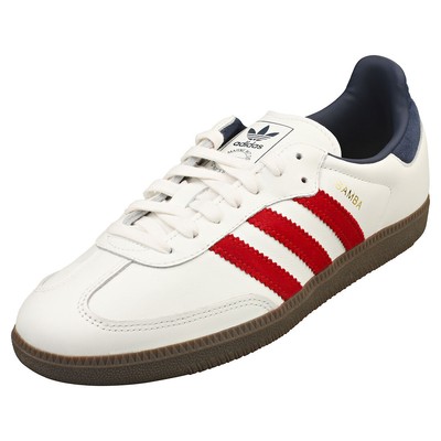 adidas Samba Og Herren White Red Sneaker