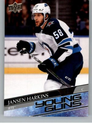 2020-21 Upper Deck Series 1 Young Guns #229 Jansen Harkins - Winnipeg Jets