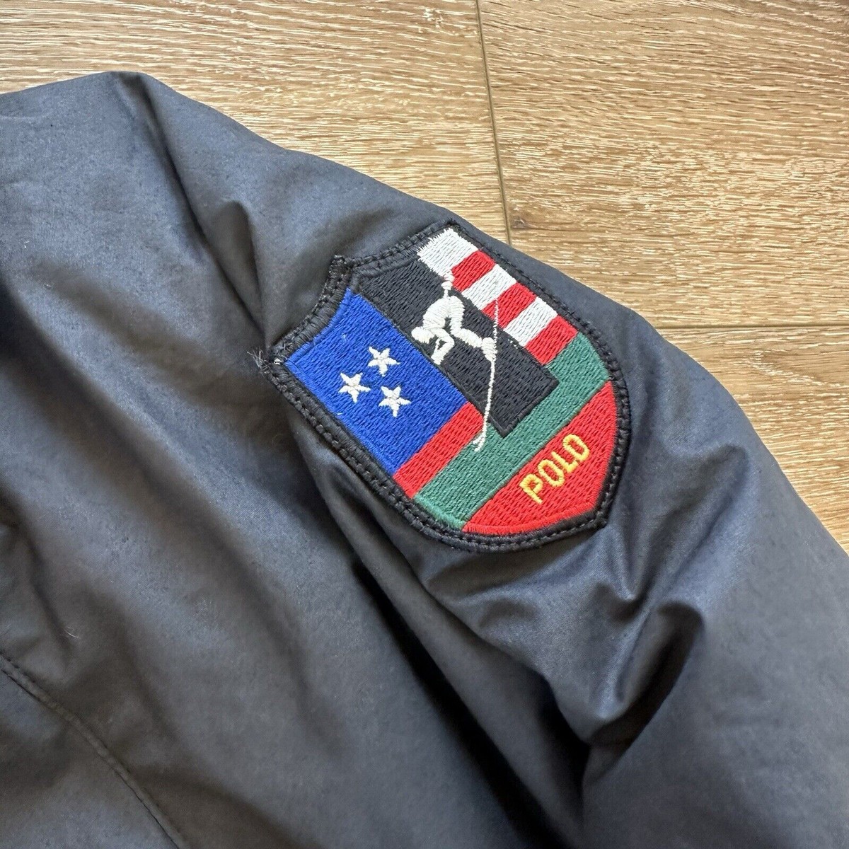 Vintage Polo Ralph Lauren Jacket Mens L Suicide Skier Down
