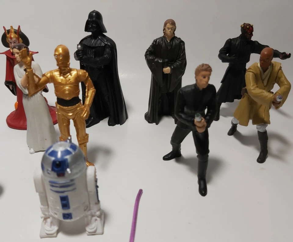 Figura de acción LFL StarWars 2007 C 3PO Princes Leia Queen Amidala Han Solo lote 17 Foto 4 de 4