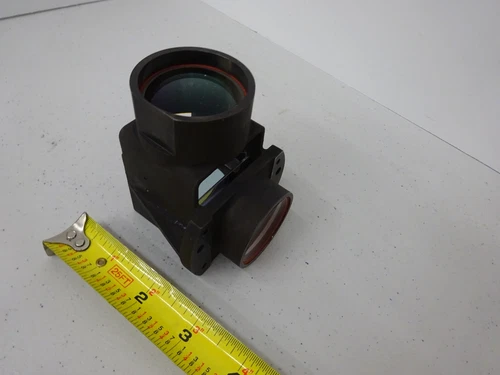 LARGE OPTICAL MIL SPEC BEAM SPLITTER + LENSES LASER OPTICS AS IS BIN#C4-E-02