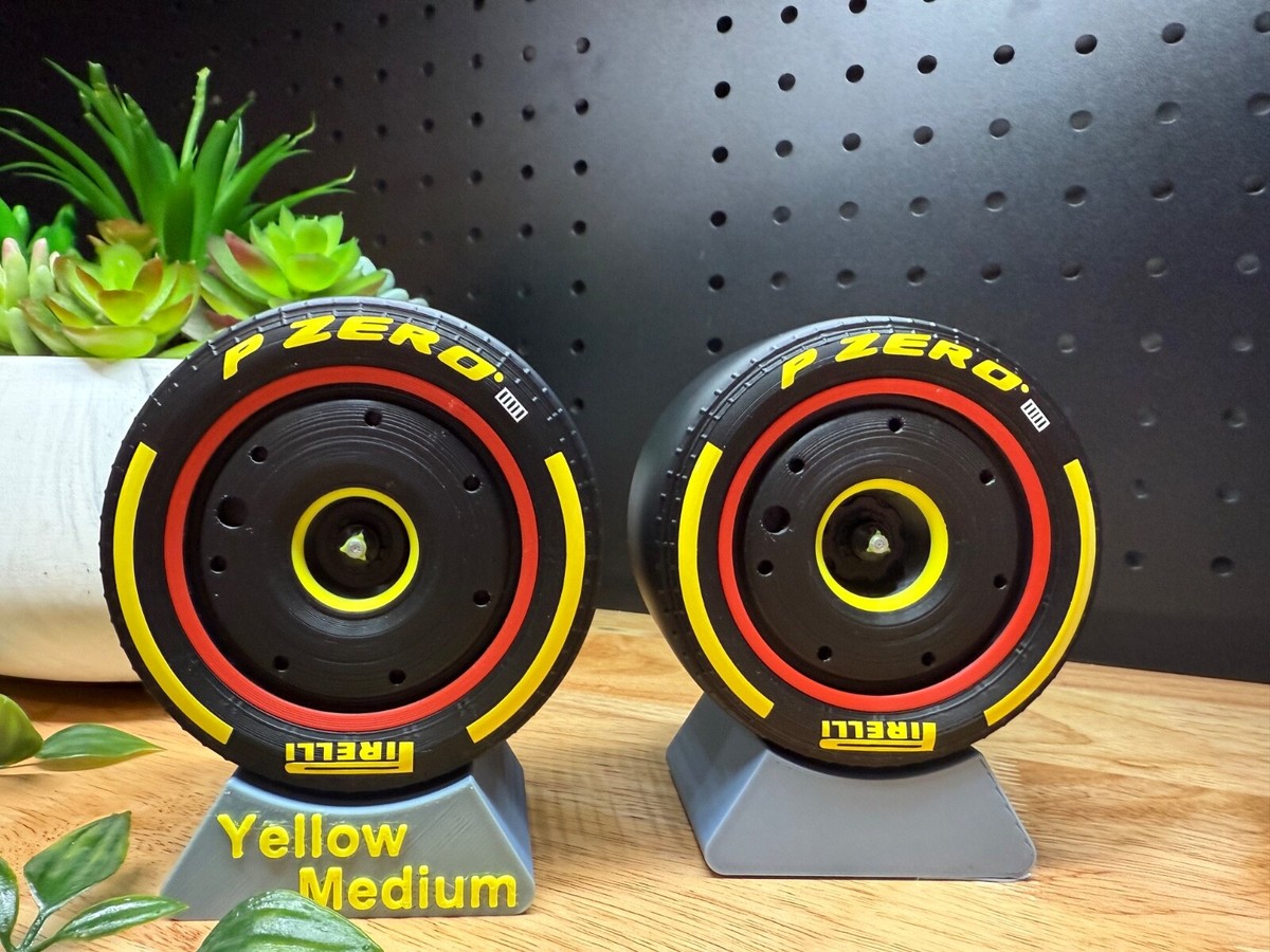 F1-Style Slick Wheels for 42141 McLaren Car – Pirelli/Google