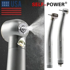 Dental Fiber Optic LED E-generator high speed handpiece Turbine 2 Holes/4 Holes