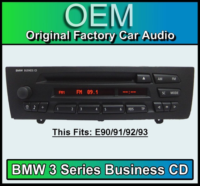 BMW 3 Series Business CD player radio, BMW E90 E91 E92 E93 car stereo