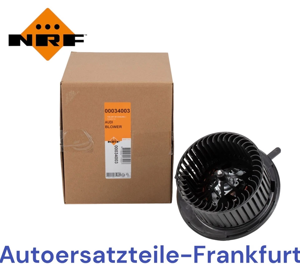 NRF Innenraumgebläse Gebläsemotor AUDI A3 Q3 TT + VW CADDY GOLF + SEAT + SKODA - Bild 2 von 4