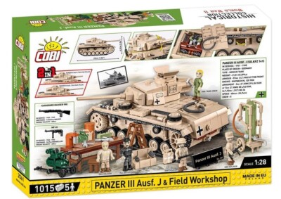 Panzer III Ausf. J &Field Workshop COBI 2561 LIMITED EDITION SET