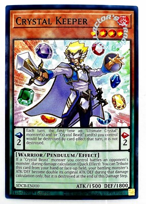 ''Crystal Keeper'' SDCB-EN010 (C) Yu-Gi-Oh! Legend of the Crystal Beasts
