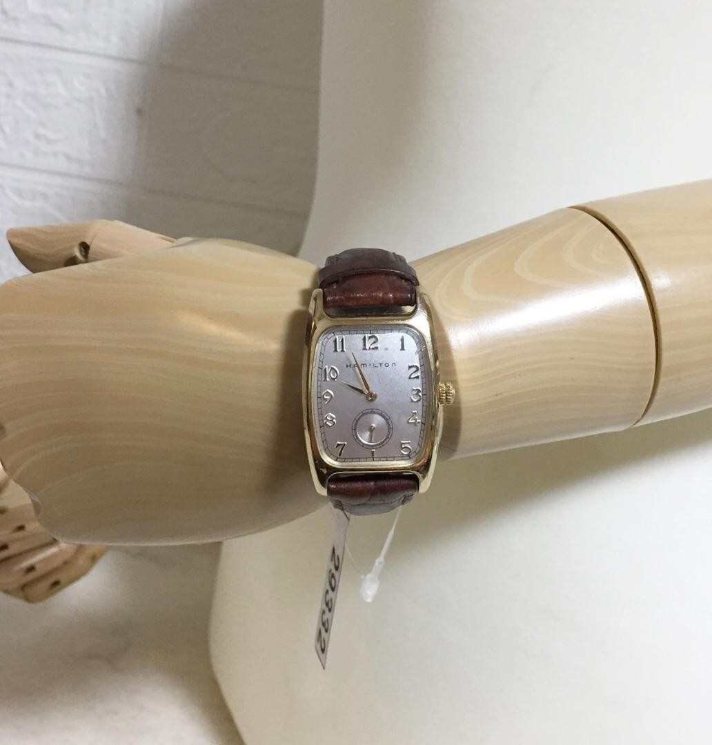 HAMILTON H134110 Classic Boulton Quartz Leather Men's Watch HAMILTON H134110 Classic Boulton Quartz Leather Men's Watch
