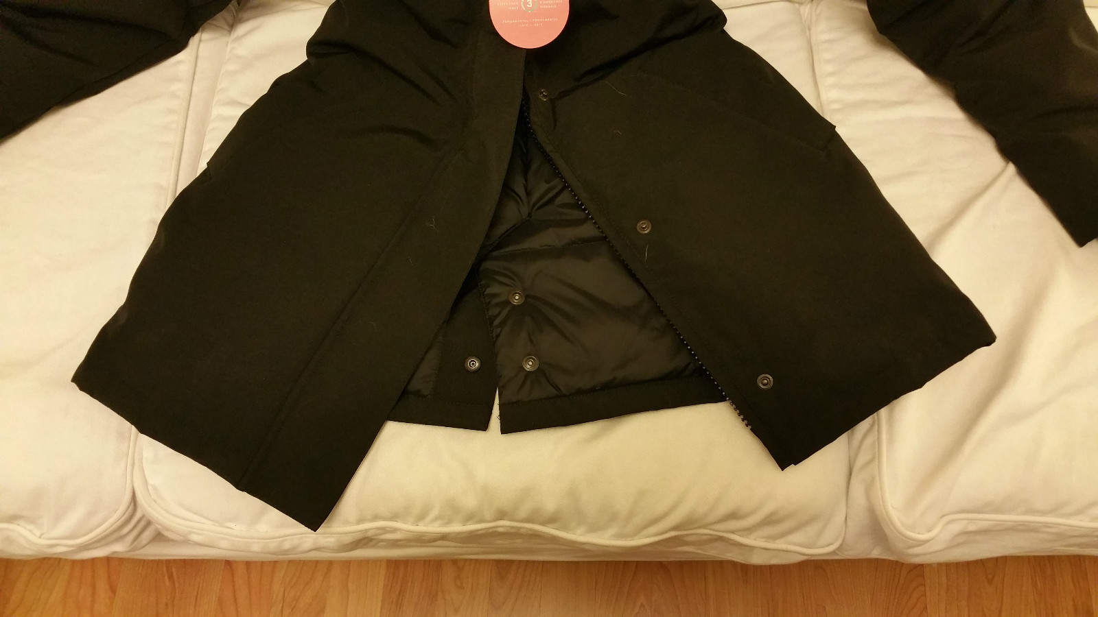 BRAND NEW RED LABEL EDITION BLACK CANADA GOOSE VICTORIA SMALL PARKA JACKET image 6
