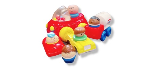 Camión de reparto Fisher Price Ball Popper Little Tikes Toddle Tots década de 1990 y más