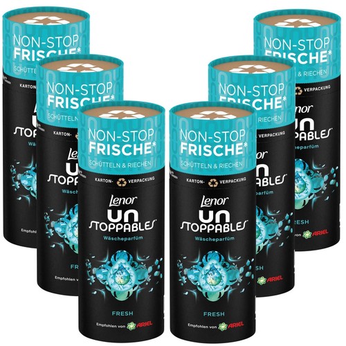 Lenor Unstoppables Parfum de Linge Frais Non Arrêt 6x 160g 12 Wl Long Frais - 第 1/12 張圖片
