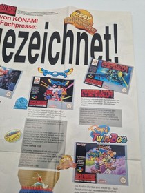 ⚡Nintendo Gameboy Konami Poster Werbung Flyer SNES NES Turtles Castlevania rar ⚡