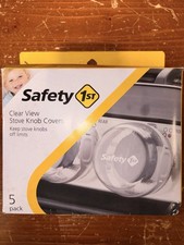 Safety 1st Child Proof Clear View Stove Knob Covers Set of 5 - Free Shipping