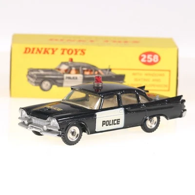 Dinky Toys 258 police 1/43 Noir avec boîte - Photo 1/4