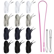 12 Pcs 60 Inch Drawstring Cord Hoodie String Replacement for Sweatpants