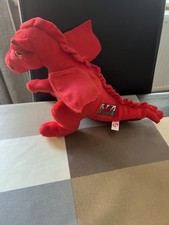 Ty Beanie Buddy Y Ddraig Goch Welsh Red Dragon Plush Soft Toy UK Exclusive