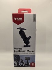 Ram Double Ball Mount For Humminbird Helix 5 Size C Medium Arm Ram-202-153-202