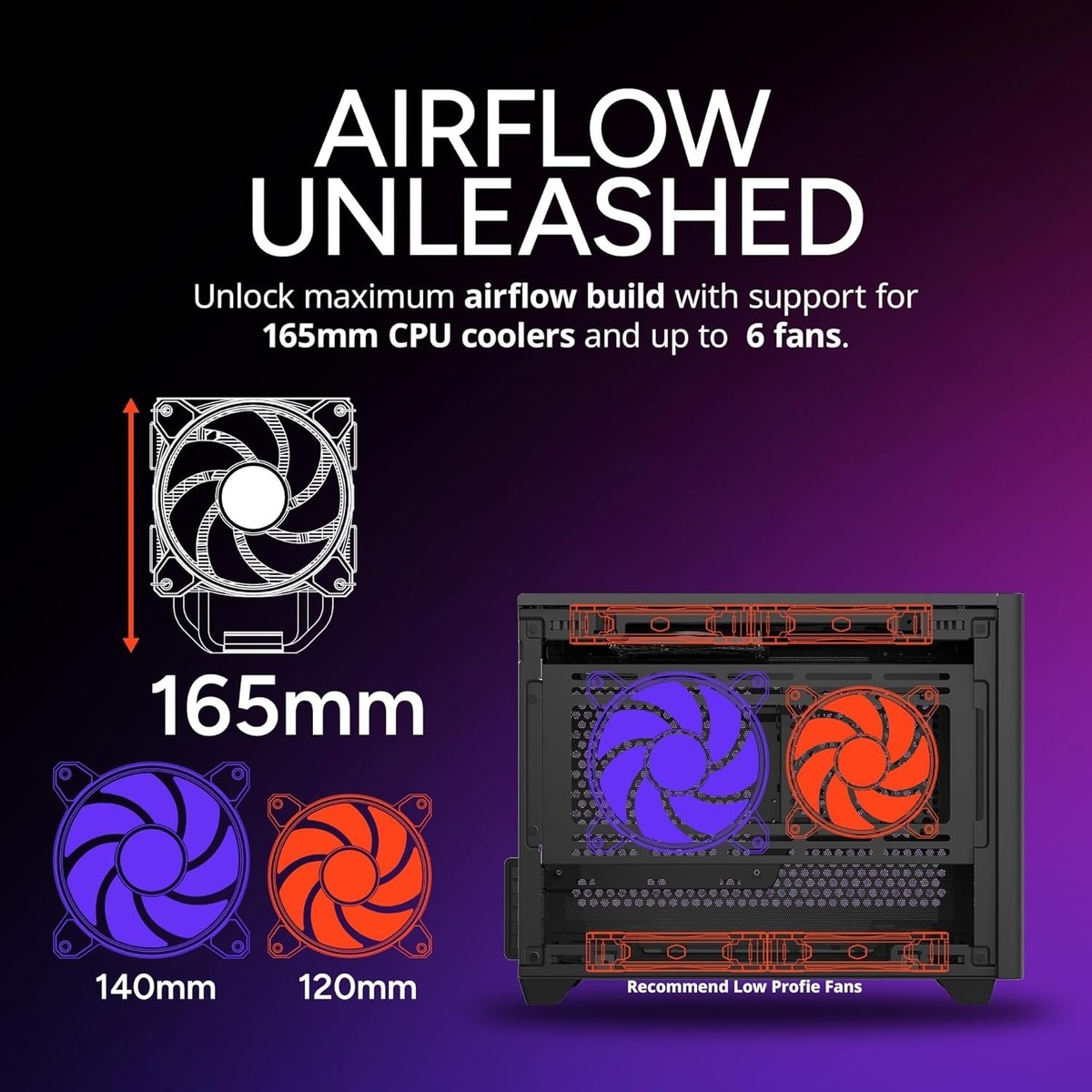 超安い価格 NR200 ブラック + CPU ファン RGB MasterBox NR200｜Cooler Master｜株式会社アユート PCパーツ・VR