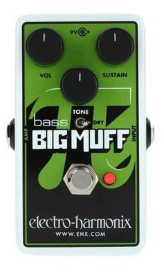 Electro-Harmonix Nano Bass Big Muff Pi Distortion/Sustainer for bass DS08350421