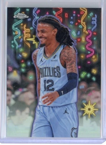2026 TOPPS CHROME UPDATE JA MORANT CELEBRACION CASE HIT SP #CB-8