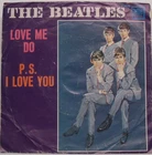 The Beatles - Love Me Do - 1964 Picture Sleeve & 45 on Tollie
