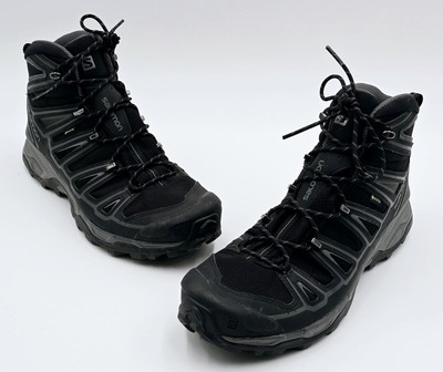 Salomon X Ultra 2 Mid GTX Black Gortex Hiking Boots Men's Size 13 US 48 EU