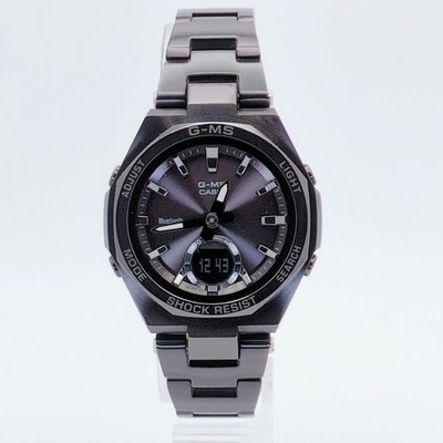 Casio Baby-G G-MS MSG-B100DG-1AJF Solar Bluetooth Black Watch Japan