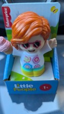 Fisher Price Little People Redhead Caucasian Hippie IceCream Cone 1+ New