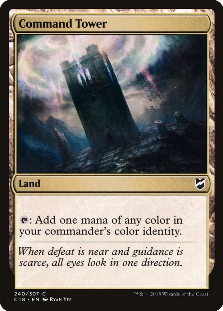Command Tower - 240 - Commander 2018 - MTG