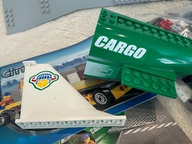 LEGO City: Cargo Plane (7734) 100% W/Minifigures & Instruction Manuals