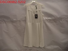 White Mark Women's Size L White Formal Dress 025093220692