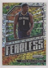 2022-23 Panini Prizm Fearless Fast Break Prizm Zion Williamson #19 fm0