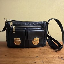 Marc Jacobs Collection Cammie Small Black Wit...