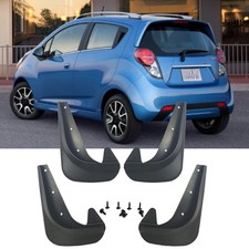 For Chevrolet Spark Black Mud Flaps Splash Guards Fender Mudguards Front Rear For Chevrolet Spark Black Mud Flaps Splash Guards Fender Mudguards Front Rear