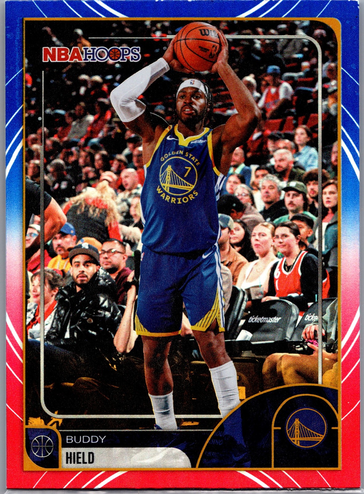 2025-26 Hoops Buddy Hield #239 Fanatics Golden State Warriors